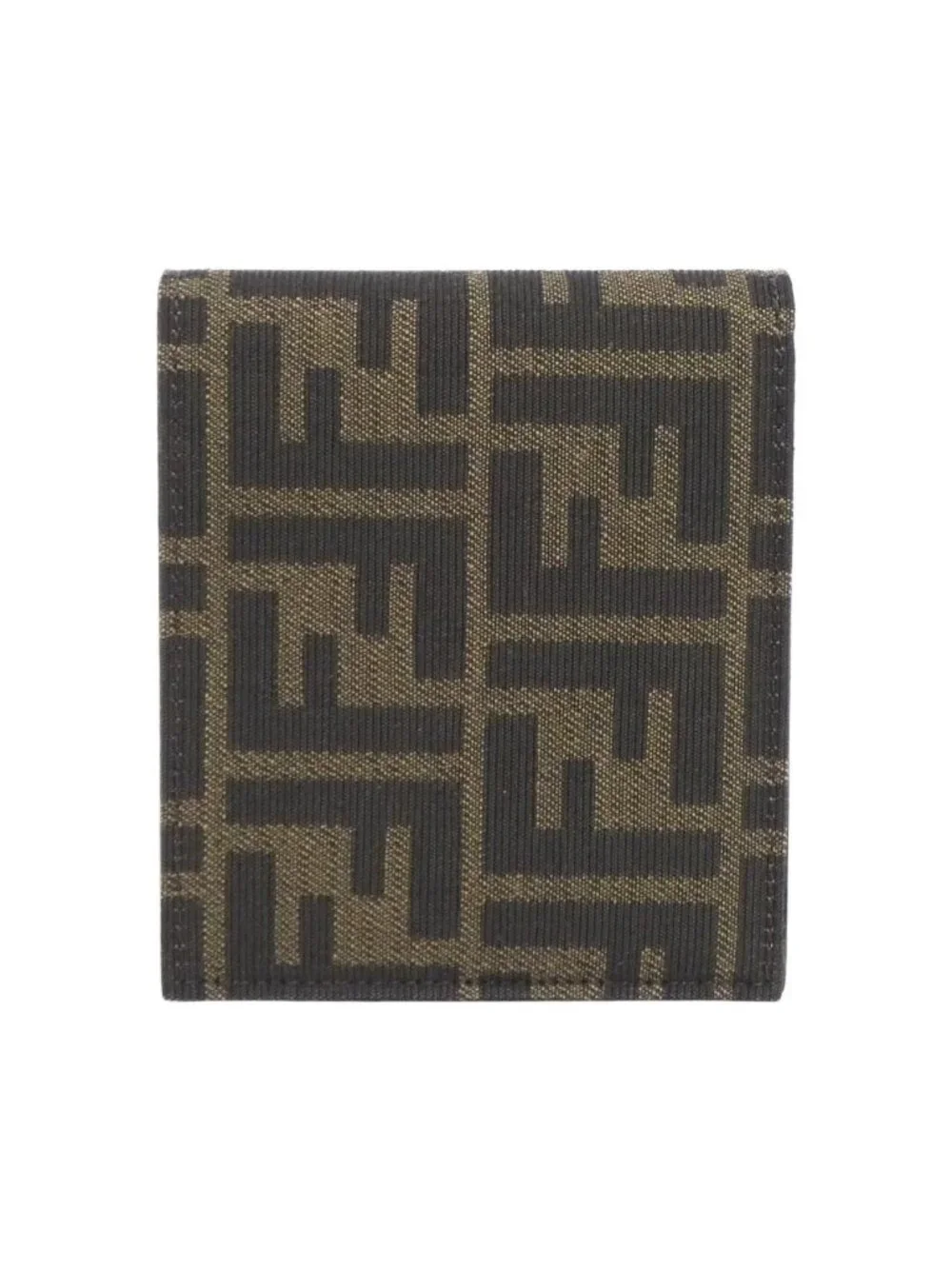 Fendi Billfold Wallet Brown